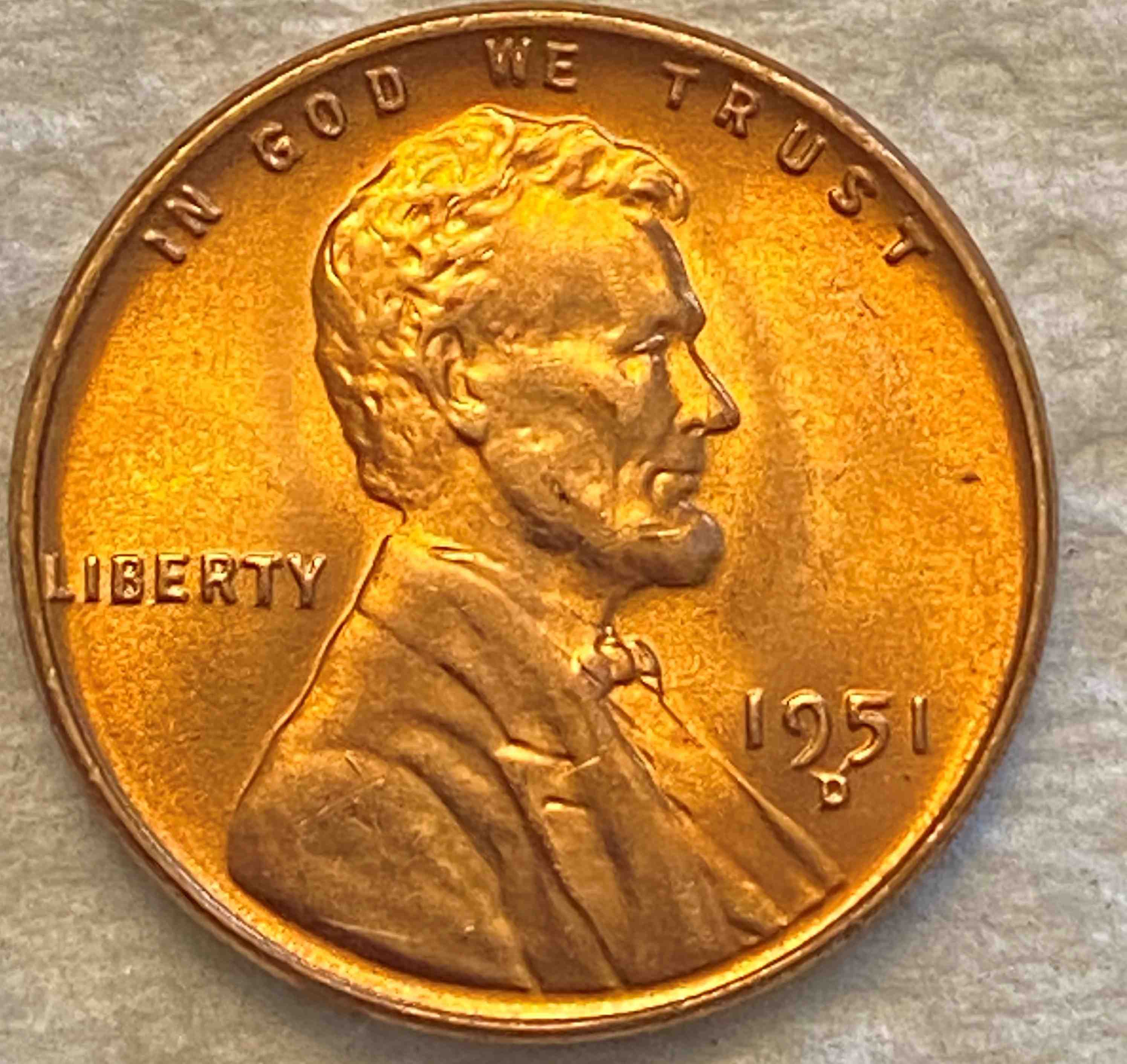 1951-D-Wheat-Penny-Coin-#3