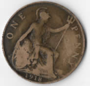 This-Is-Penny-1918-Bird`s-Foot-Or-Big-Foot-Wright?