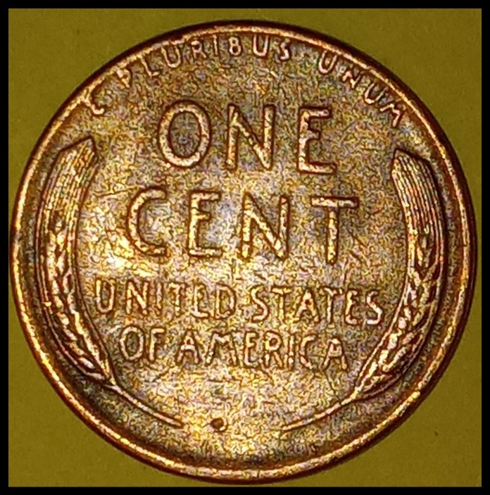 1951-D-Penny/Cent:-Is-This-Strike-Damage-Or-Most-Likely-PMD-From-Carving?*someone-Cleaned-Itthanks