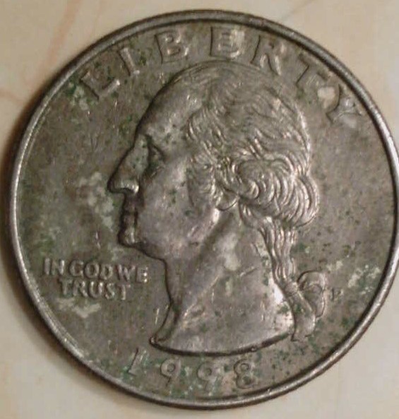 1998-P-Washington-Quarter---Seems-To-Be-Smoking---Die-Crack?-Valuable?