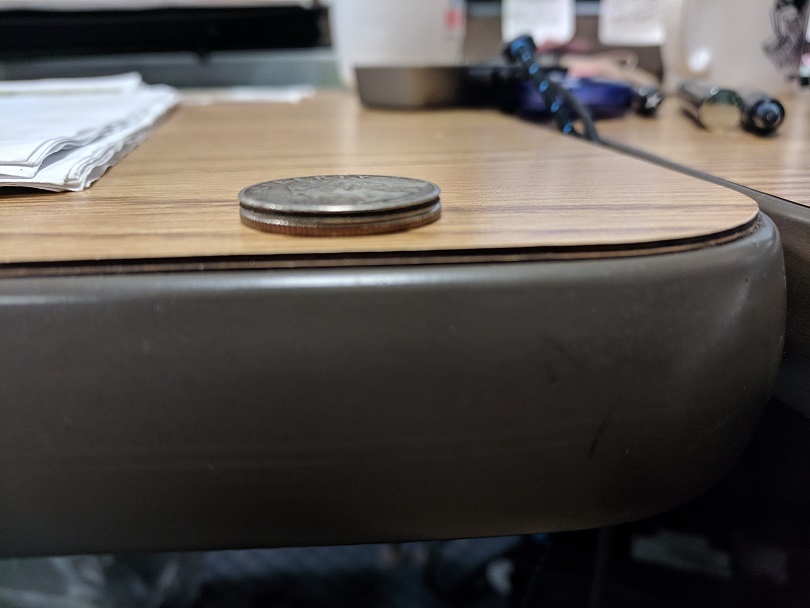 1994-P-Quarter-With-Groove-All-The-Way-Around.-Edges-Removed-/-Missing