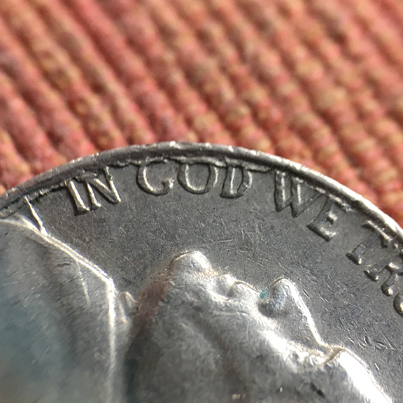 1964-D-Nickel-Metal-Buildup-Inner-Edge---PMD,-Lamination-Error?