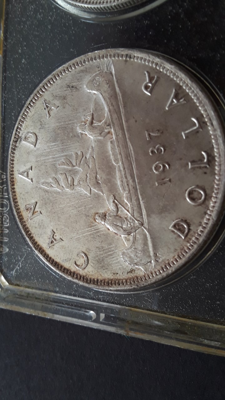 1937-Mint-State-Canadian-Dollar---Grade?