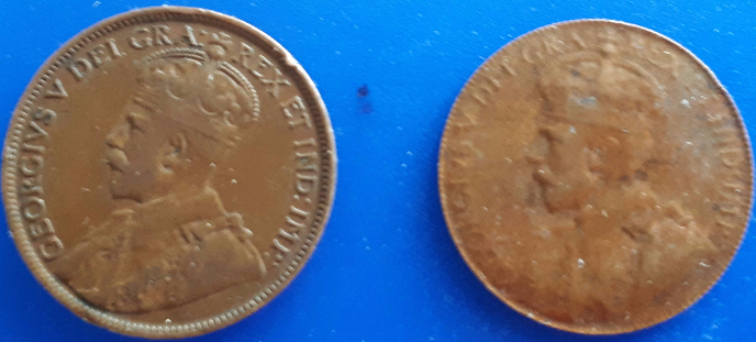 1919-Newfoundland-Cent-With-Thin-Flan
