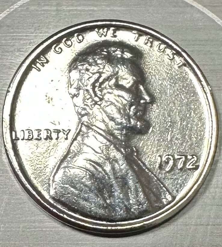 Strange-Chrome-Looking-1972-Penny