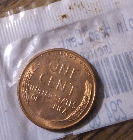 1955-S-Wheat-Penny-Ame-On-Back-Almost-Gone-Uncirculated?