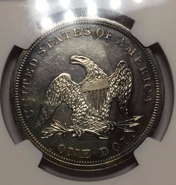 1843-Seated-Liberty-Dollar-For-Grading