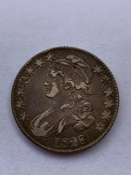 1828-Capped-Bust-Half-Dollar-For-Grading