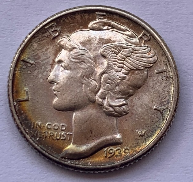 1939-D-Mercury-Dime-For-Grading