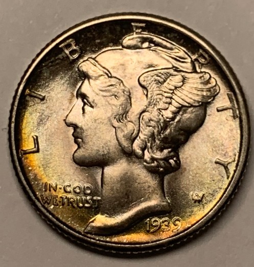 1939-D-Mercury-Dime-For-Grading