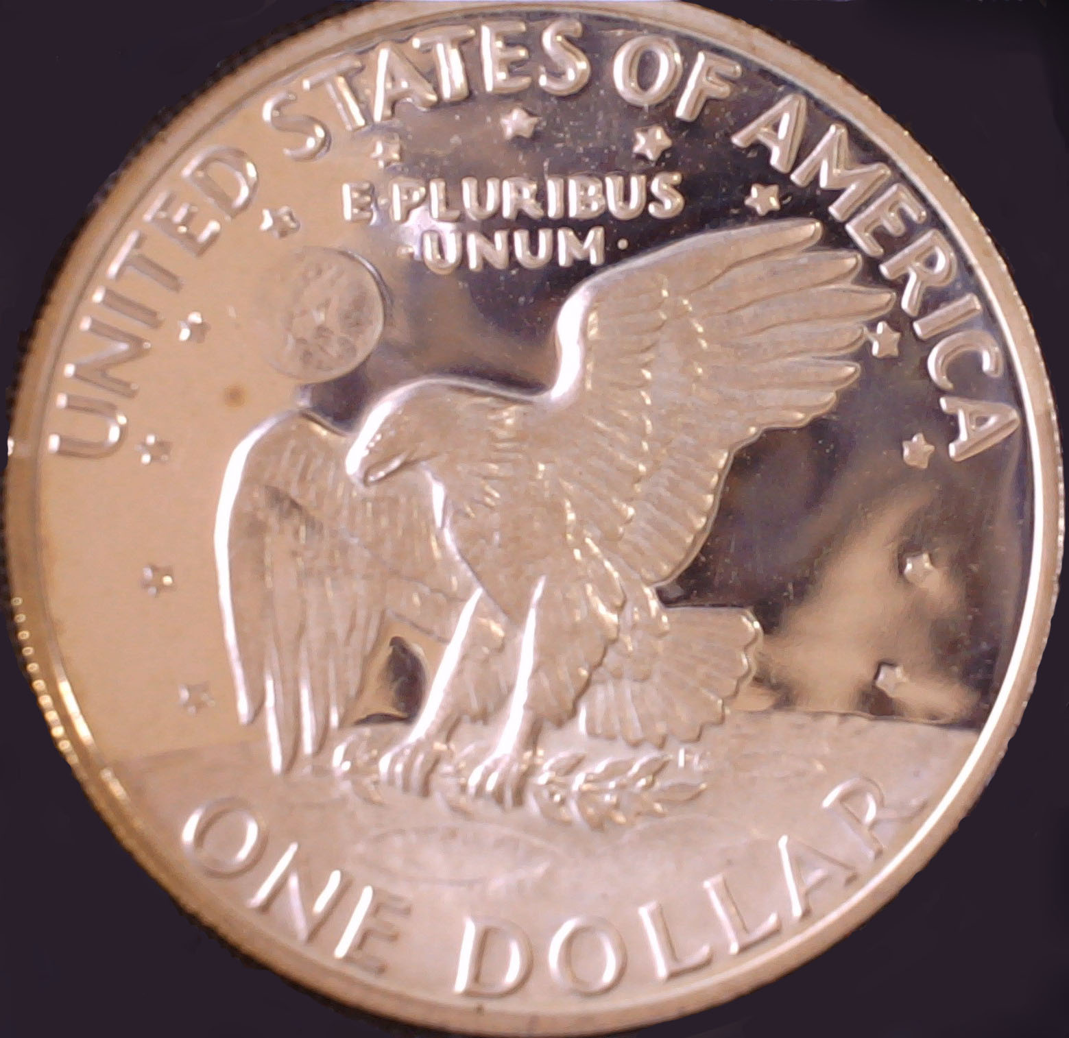 1972-S-Proof-Ike-Before/After-Acetone-Wash