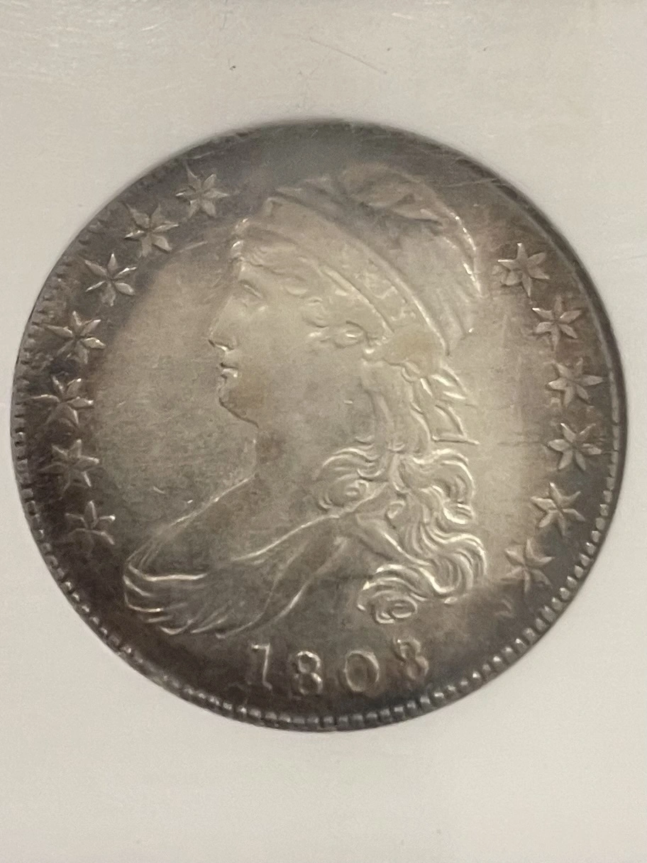 Should-I-Reholder-Or-Have-This-1808/7-Capped-Bust-Half-Regraded?