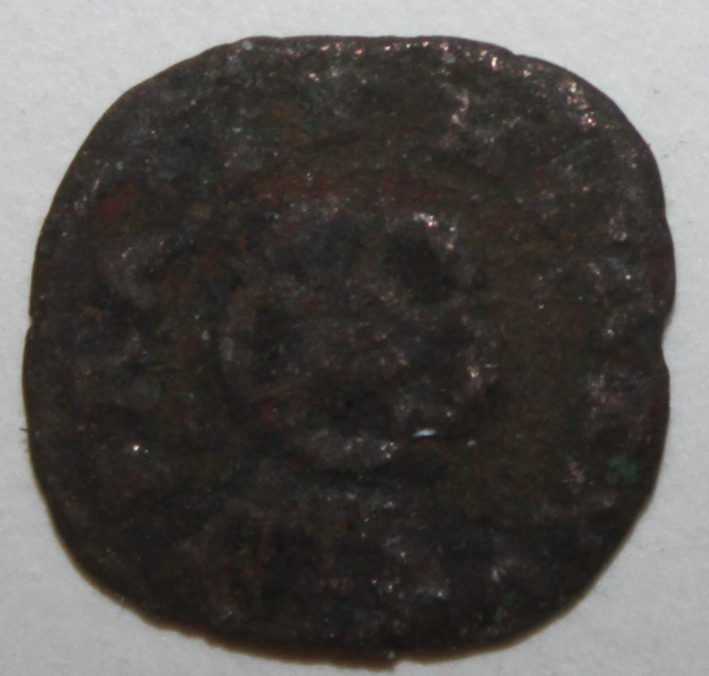 Unidentified-2---Found-Among-Lot-Of-Old-British-Copper-Id:-1636-Ad-Charles-I-Rose-Farthing