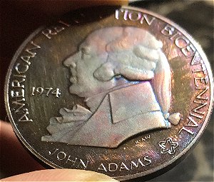 1974-Commemorative-Weird-Colors,-Silver?