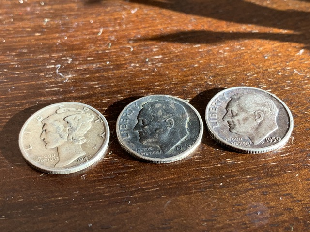 Dime-Roll-Searching