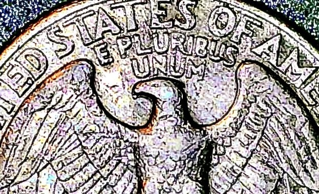 1994-D-Washington-Quarter-With-Lines-Across-The-Reverse.
