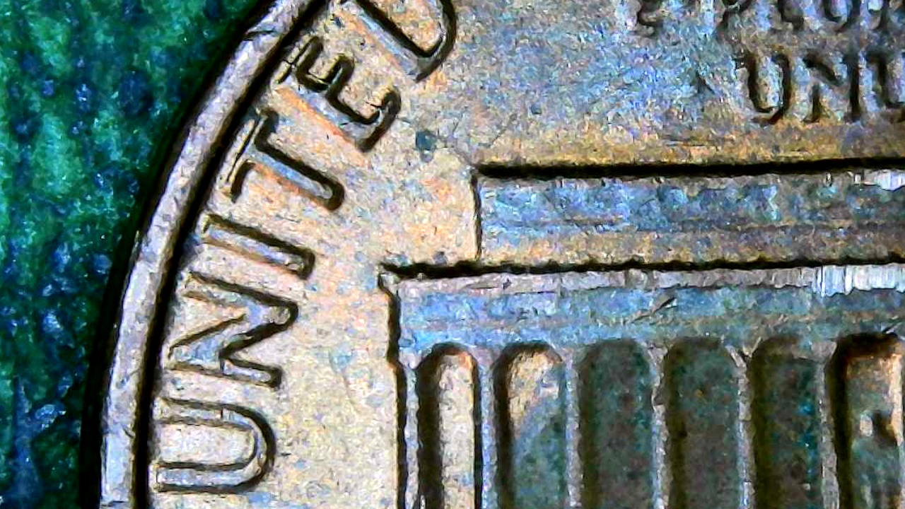 On-My-1982-Penny-The-Damage-To-The-Rim-Whats-It-Called
