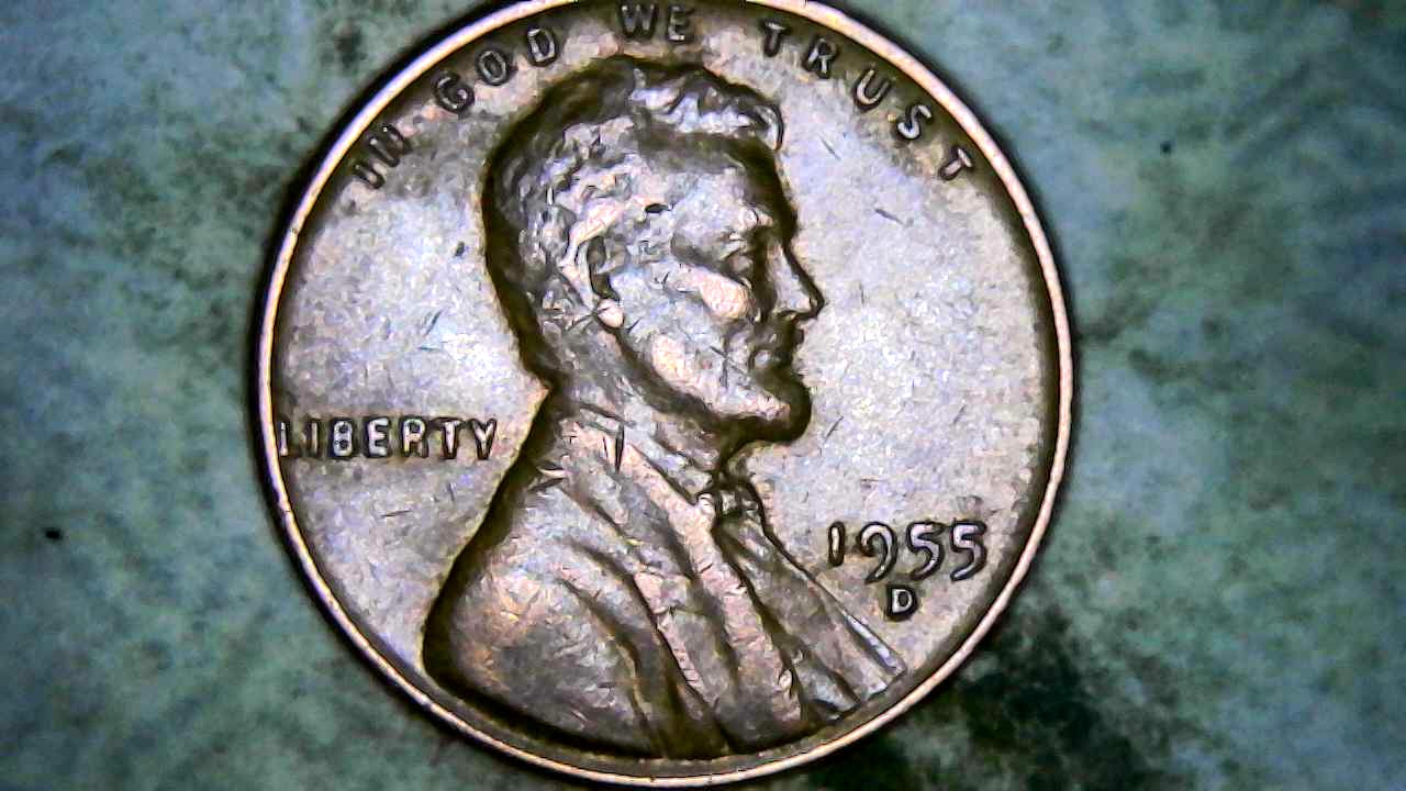 1955-D-Cent-Are-Those-Little-Die-Chip's-Next-To-His-Eye-It-Looks-Like-He-Is-Crying-To-Me