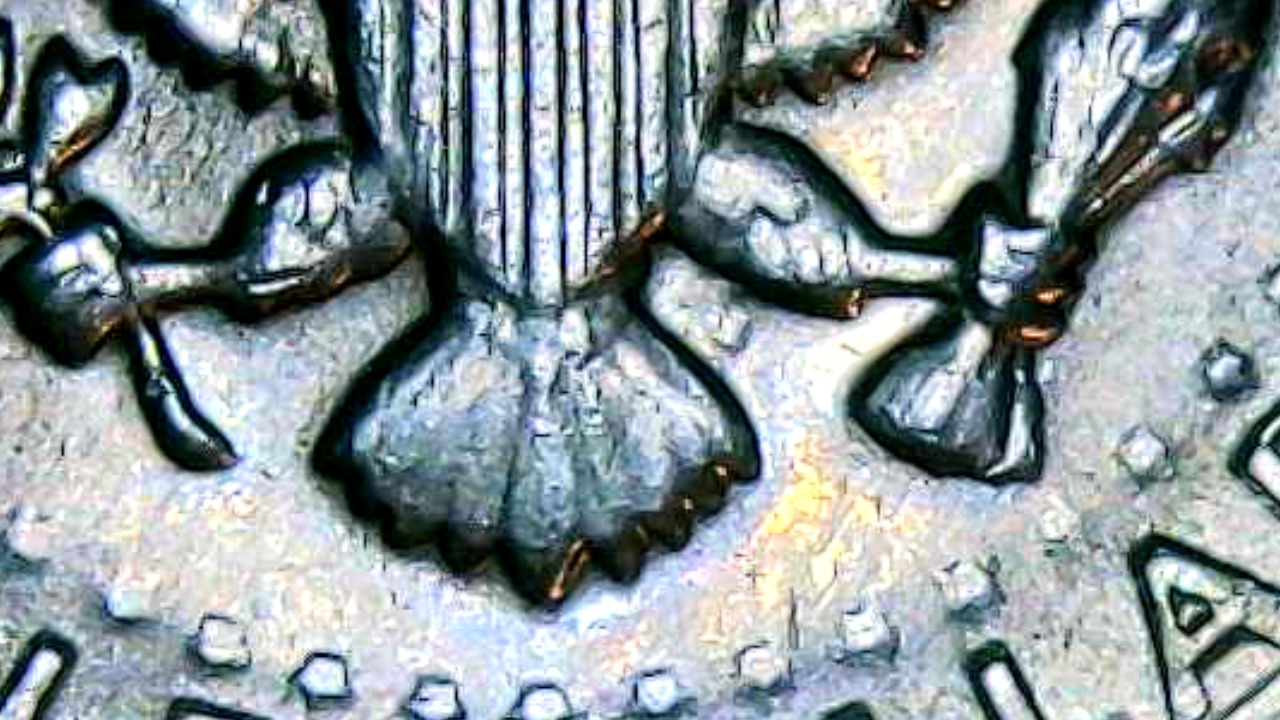 1972-Kennedy-Half-Dollar-Is-The-Word-Dollar-Doubled-Is-The-Weak-F.g-Collectible