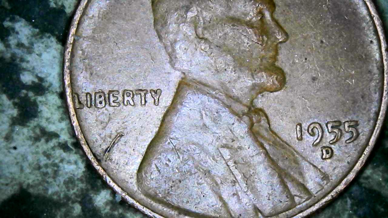 1955-D-Cent-Would-This-Be-Circulation-Damage-Or-Is-There-Something-On-The-Coin