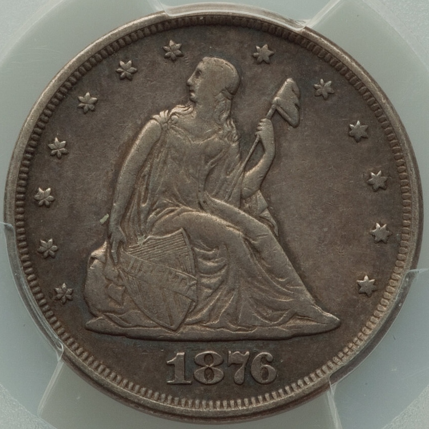 Maligned-Coinage:-1876-20c-PCGS