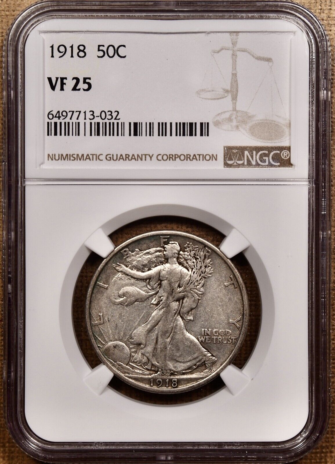 1918-Walking-Liberty-Half-NGC:-Ebay-Purchase