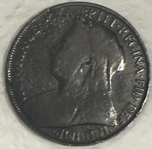 Old-UK-Coin--Double-Head---No-Reverse-Side