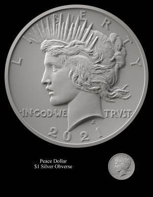 2021-Peace-And-Morgan-Dollars!