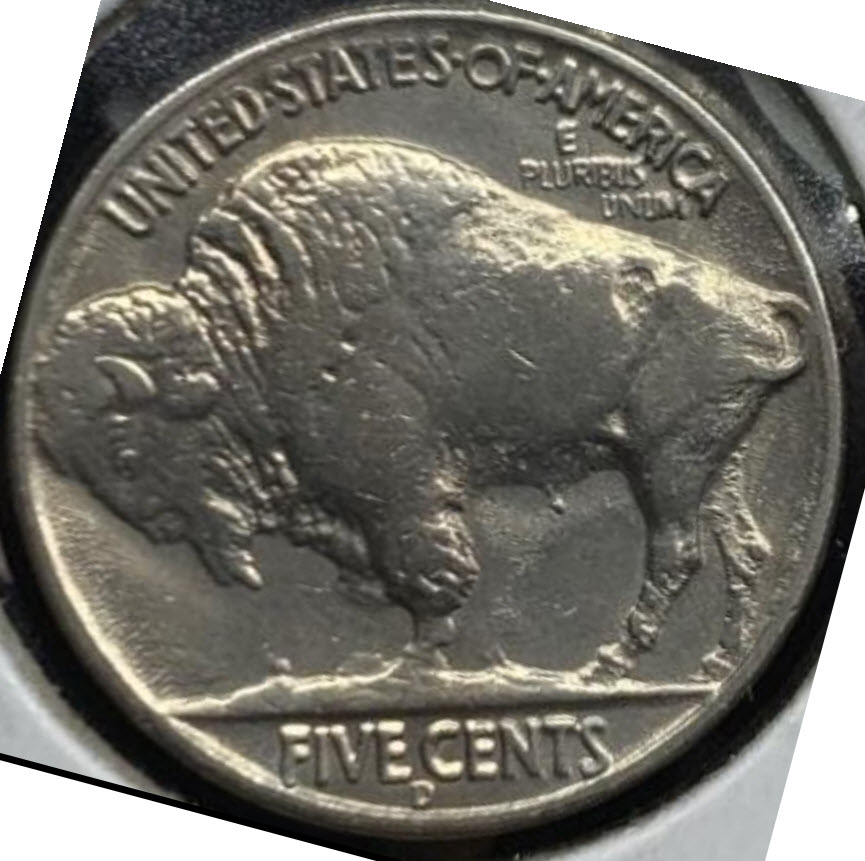 1937-D-5c-Buffalo-Nickel-3-Legs