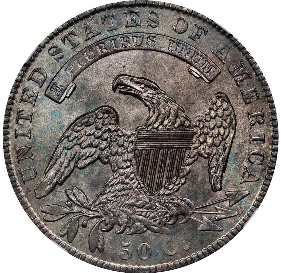 Gtg:-1836-O-123-Bust-Half-Dollar