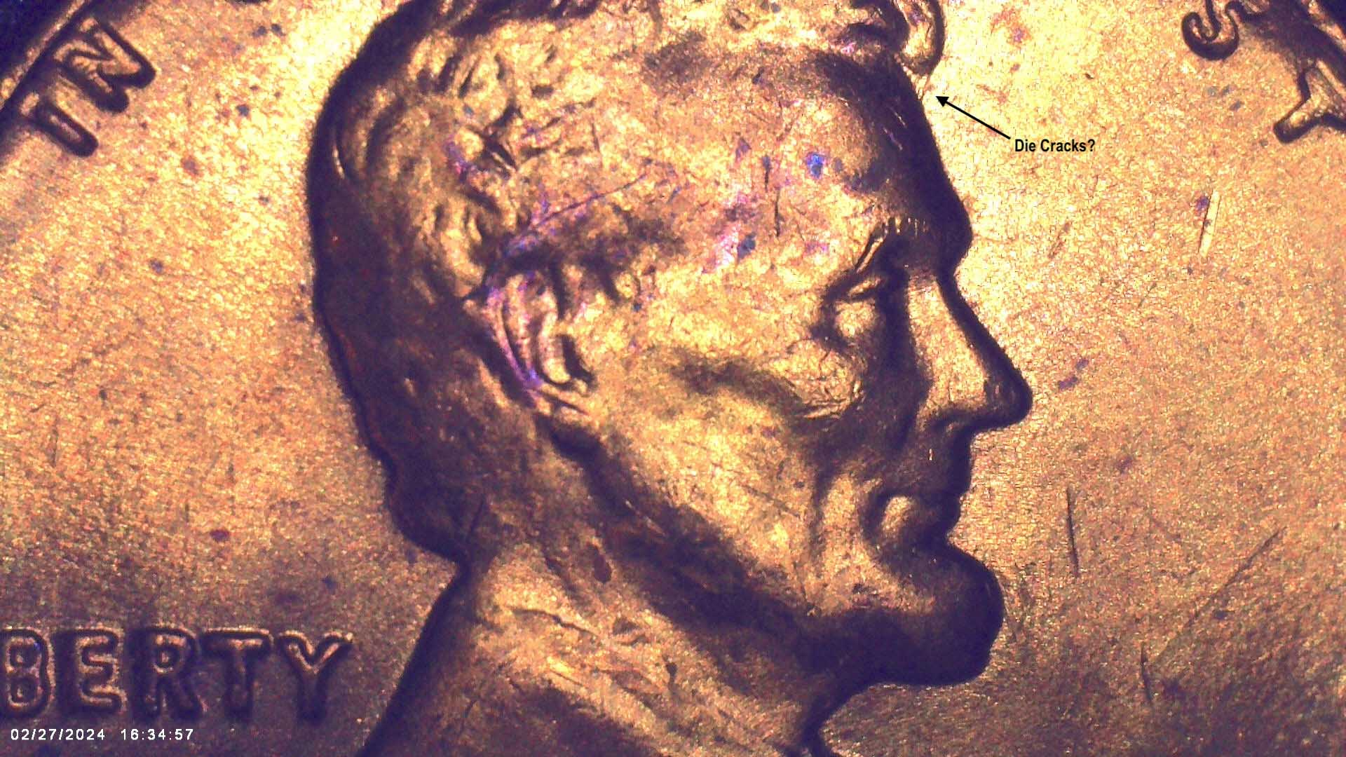 1964-D-Penny-With-A-Small-Strip-Missing-Of-It-And-I-Have-That-Piece-With-It.