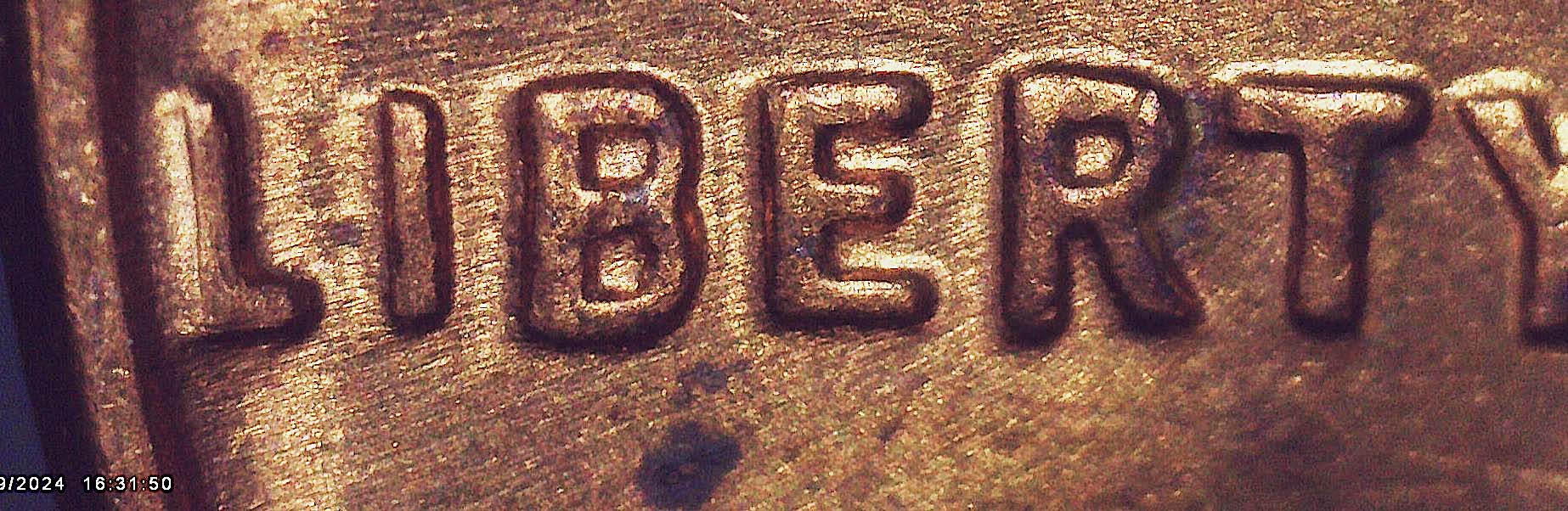 1964-D-Penny-With-A-Small-Strip-Missing-Of-It-And-I-Have-That-Piece-With-It.