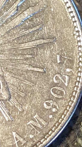 1899-Mexico-Un-Peso.-Die-Cracks-All-Over-OBV-&-Rev.-NE-Significance/-Worth?