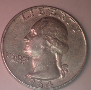1964-D-Washington-Quarter-Die-Crack-And/Or-Delam