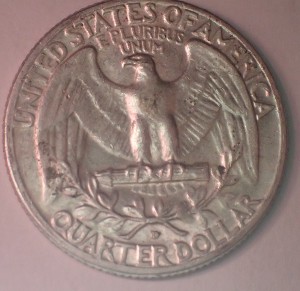 1964-D-Washington-Quarter-Die-Crack-And/Or-Delam