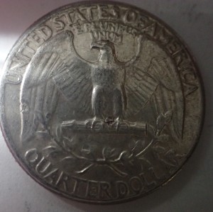 1964-Washinngton-Quarter-Chip-Or-Delam