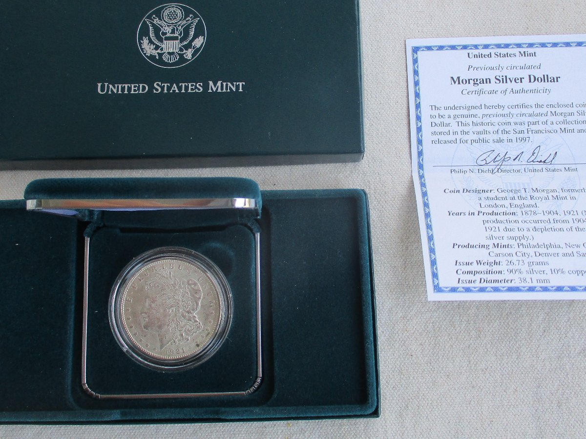 1997-Mint-Release-Of-Morgan-Dollars