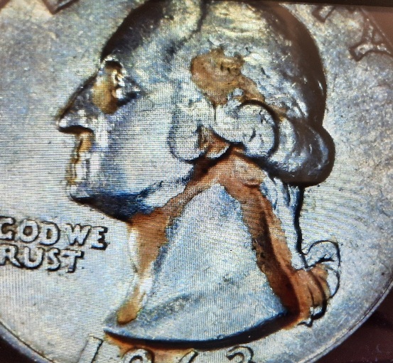 1963-P-Quarter-With-Unusual-Colors