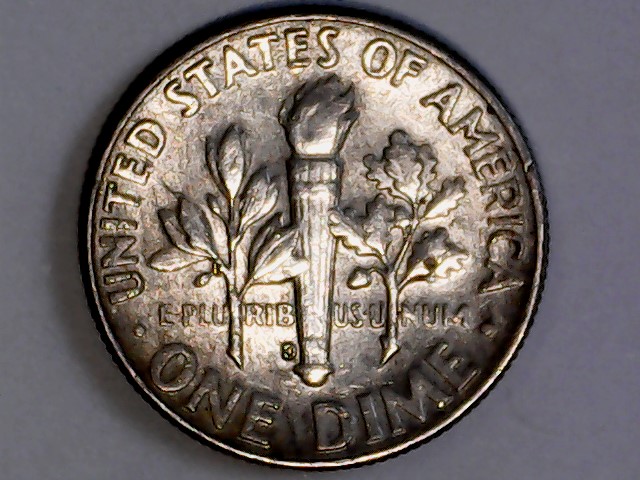 1964--D-Roosevelt-Dime--New-Olive-Branch-Or-Reverse-Die-Error-?