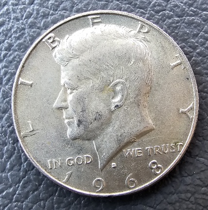 1968-D-Half-Dollar-RPM/Low-Weight