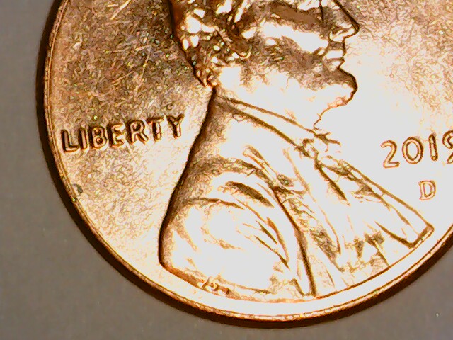 2019-D-Penny-Jdb-Instead-Of-VDB-On-Obverse
