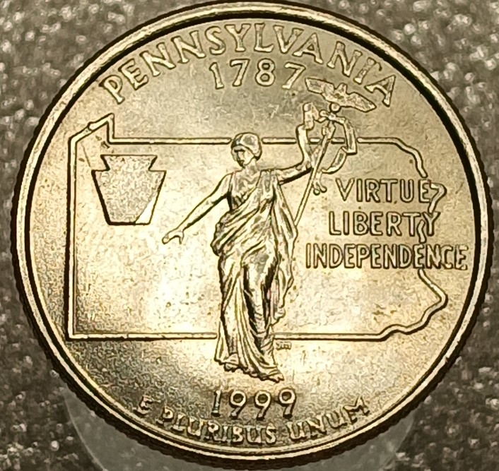 1999-P-Pennsylvania-State-Quarter-Possible-New-Error-In-Keystone-Symbol