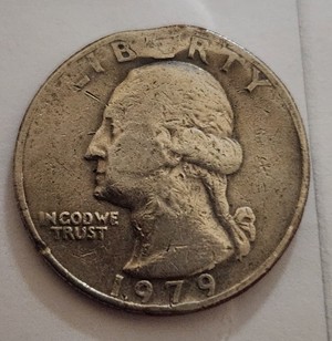 1979-Clipped-Planchet-Quarter-And-More.-?