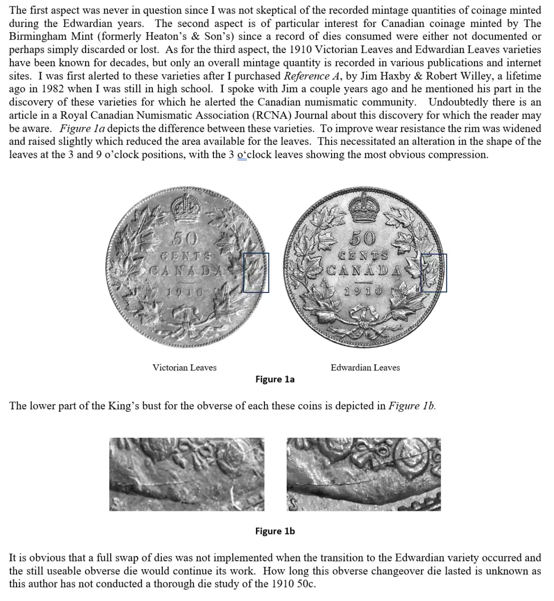 An-Empirical-Study-Of-The-Dominion-Of-Canada-Edwardian-50-Cent-Mintages