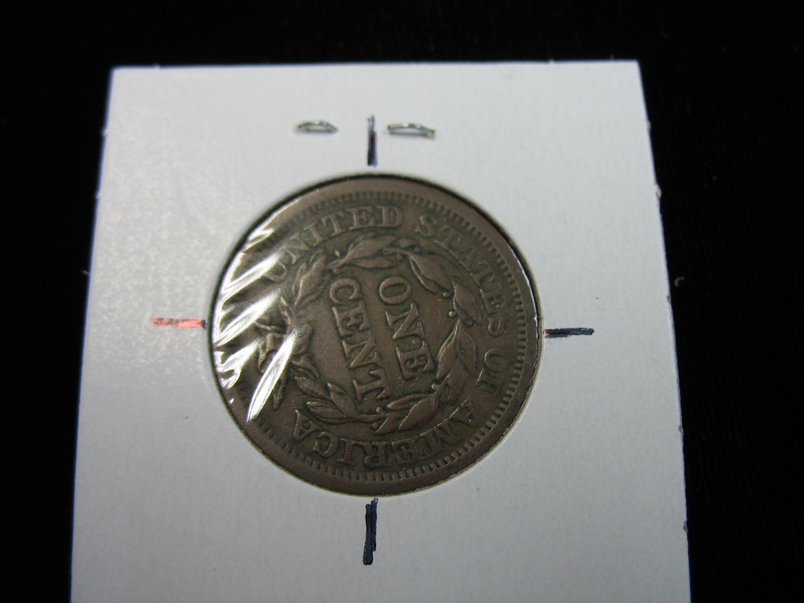 1854-US-Large-Cent-Rotated-Reverse,-70-Degrees?