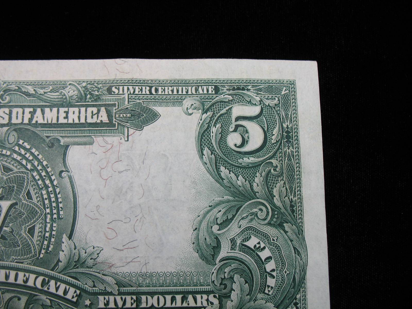 1899-$5-Chief-Silver-Certificate,-To-Send-In-Or-Not?-5/19/22---Restoration-Complete,-Photos-Posted