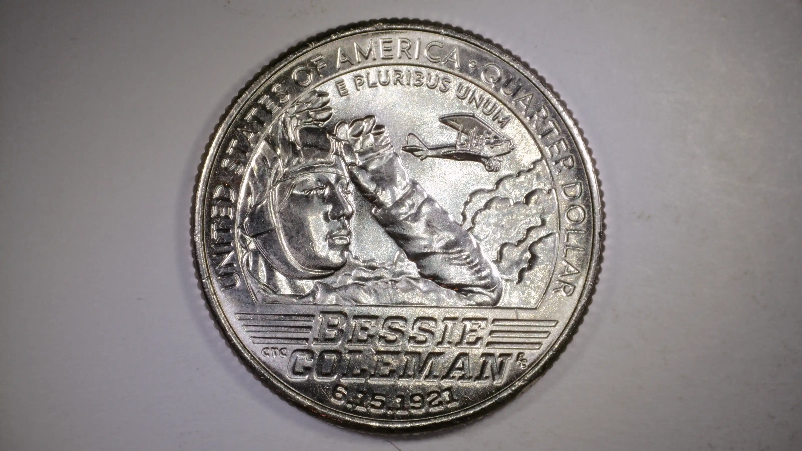 2023-D-Bessie-Coleman-Quarter-Liberty-Doubling