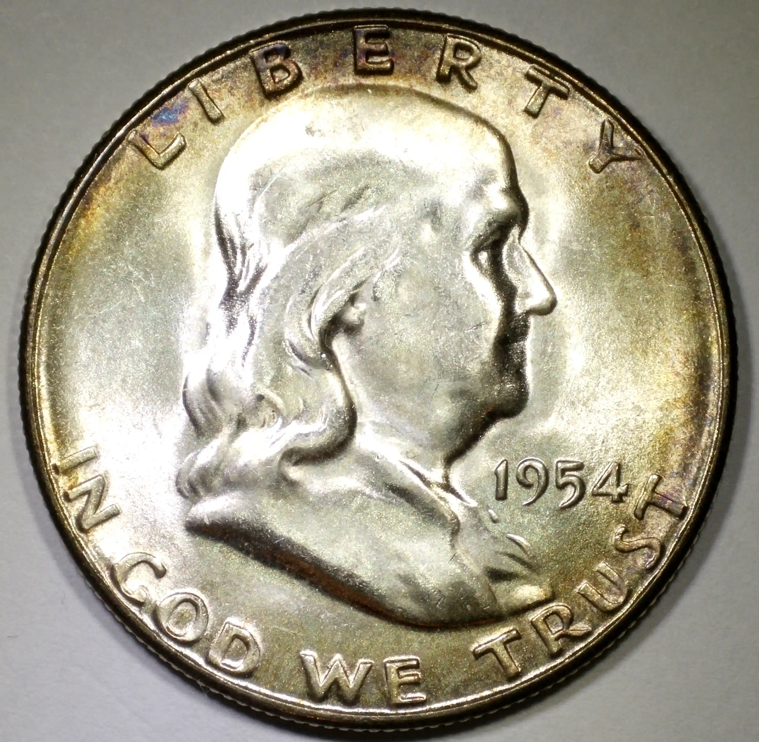 1954-S-Franklin-Half-Dollar