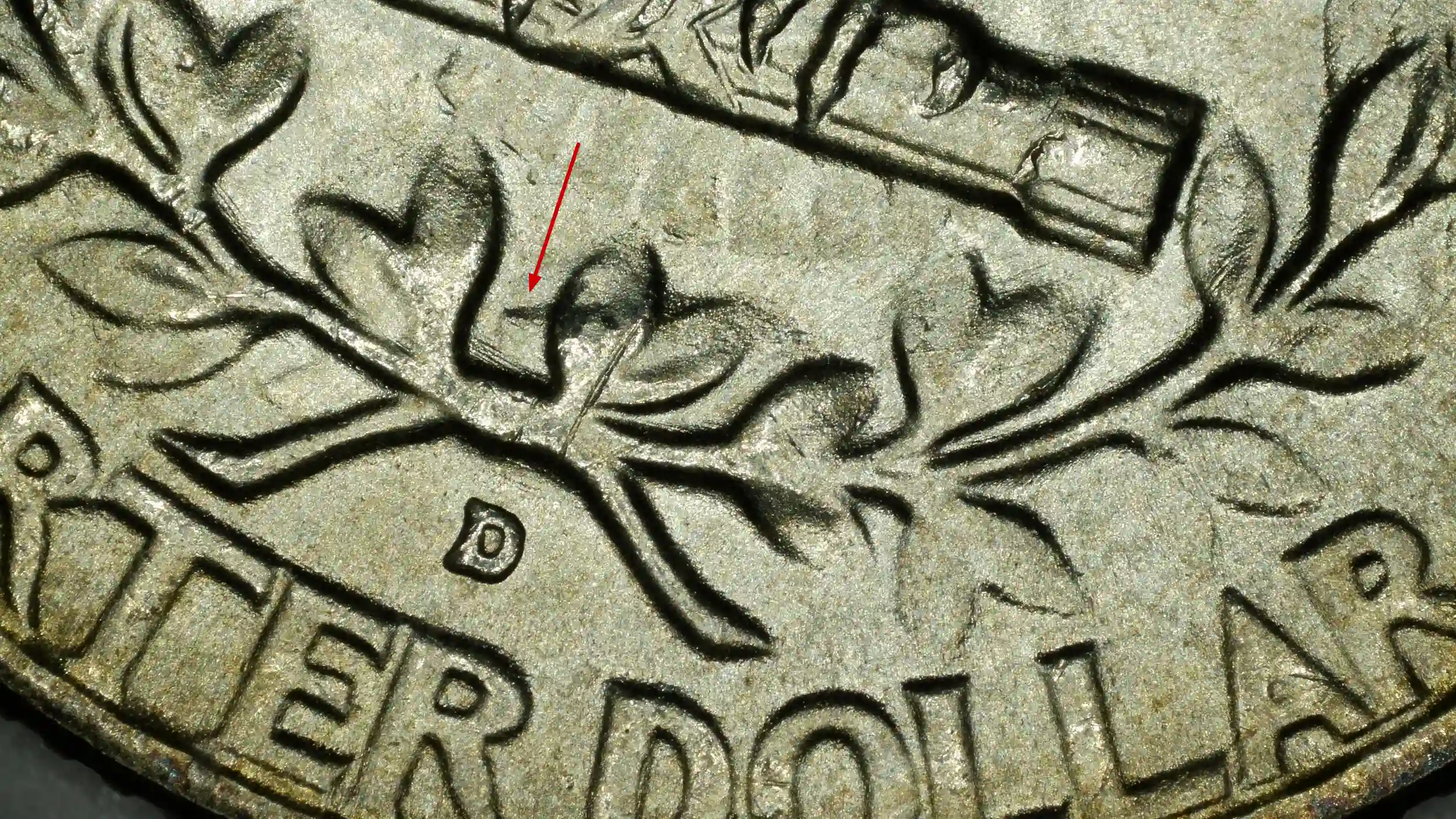 1954-D-Washington-Quarter---Extra-Leaf