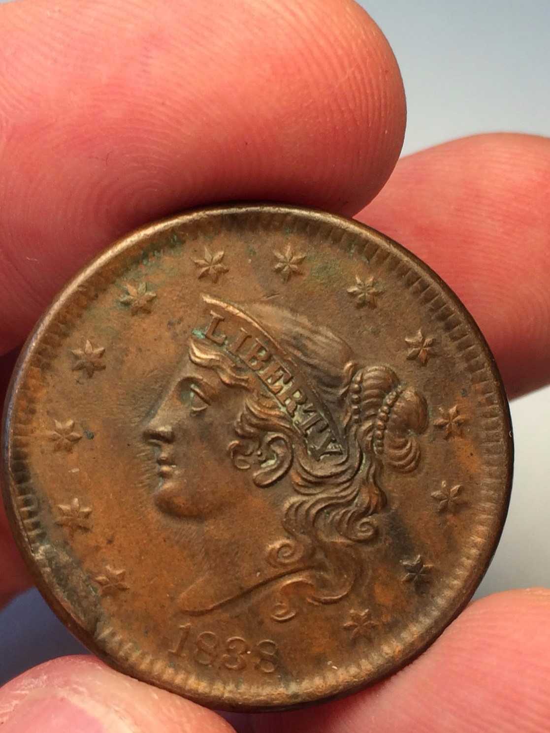 1838-N-11-Late-Die-State-Large-Cent-N-13-Will-This-